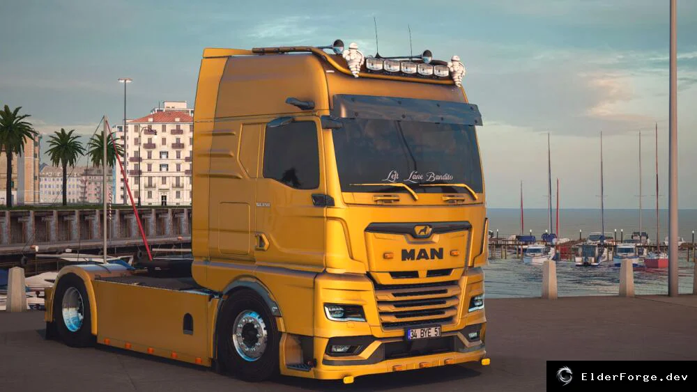 Обложка мода: MAN TGX 2020 Custom для Euro Truck Simulator 2 – версия 1.46