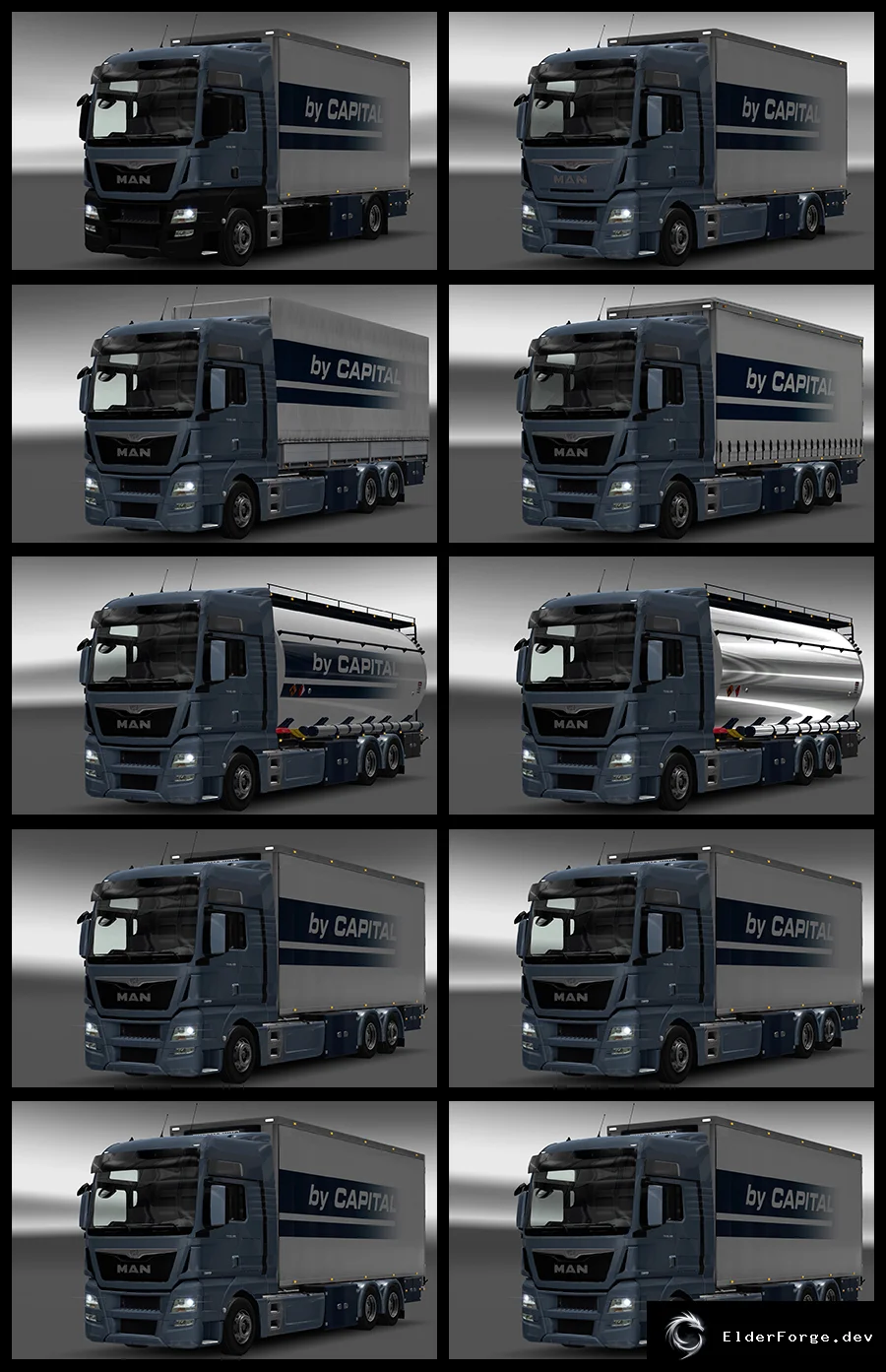 Обложка мода: MAN TGX Euro6 Tandem Pack для Euro Truck Simulator 2 – версия 3.2