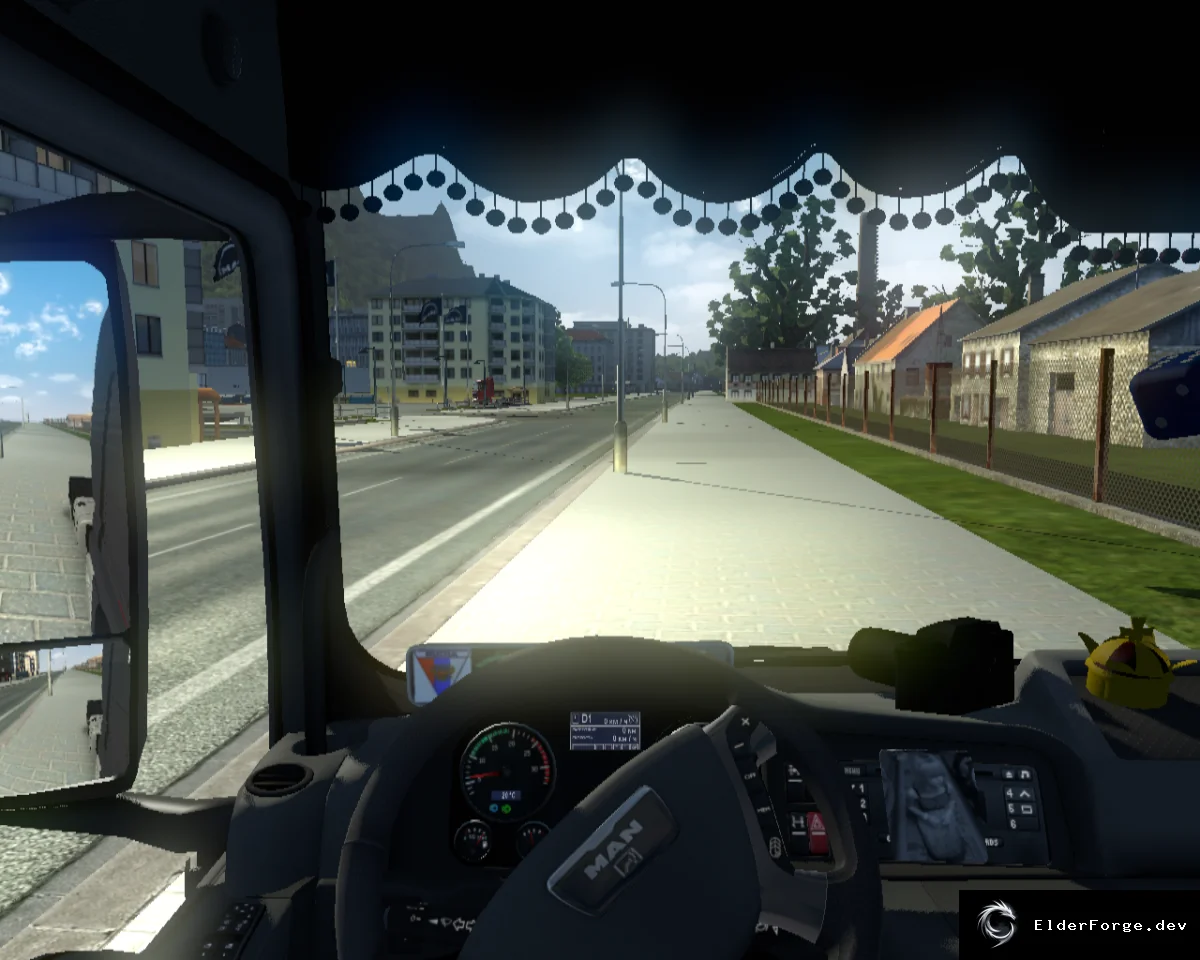 Обложка мода: MAN TGX – новый грузовик для Euro Truck Simulator 2