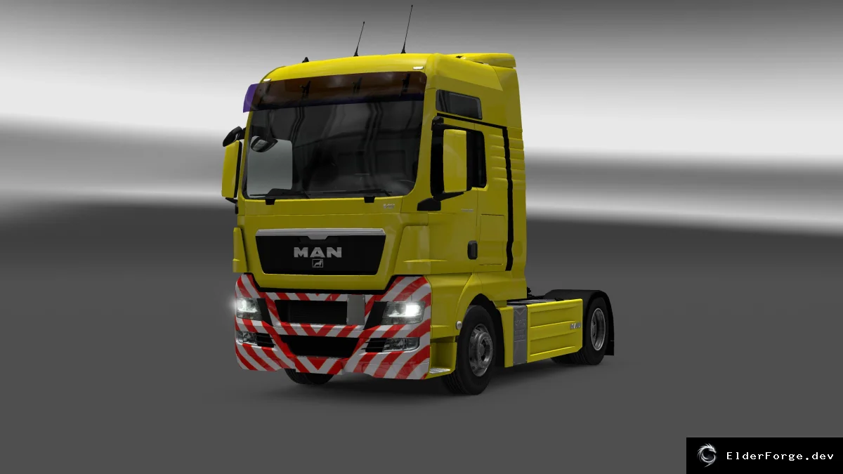 Обложка мода: MAN TGX Rework: HD интерьер и экстерьер для Euro Truck Simulator 2