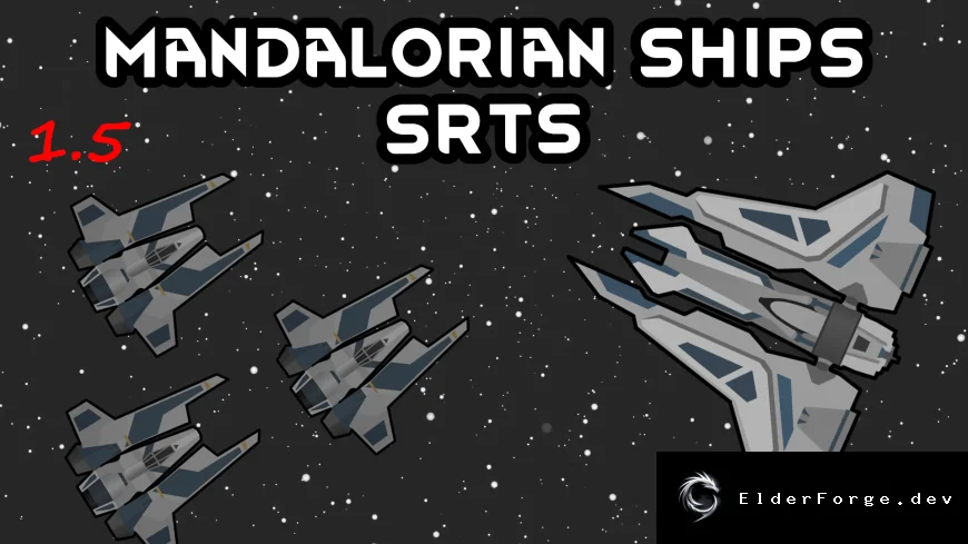 Mandalorian SRTS – два корабля из сериала «Мандалорец» для RimWorld