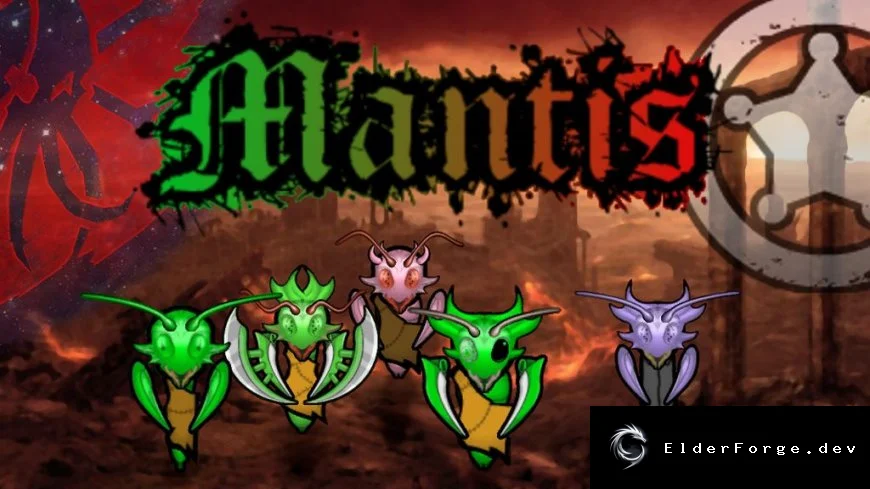Mantis – агрессивная раса богомолов для RimWorld