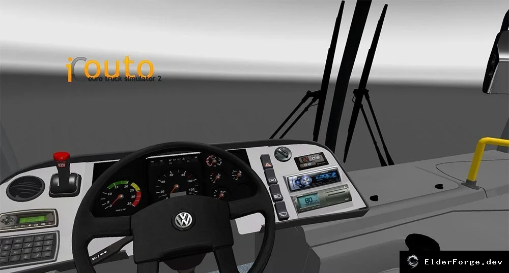 Обложка мода: Marcopolo Ideale 770 Volkswagen – новый автобус в ETS2