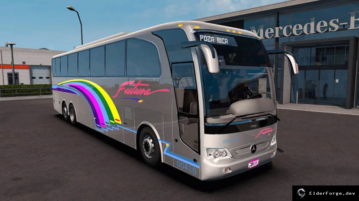 Обложка мода: Marcopolo Multego FL 1.5.A LITE – автономный автобус для Euro Truck Simulator 2 (ETS2)