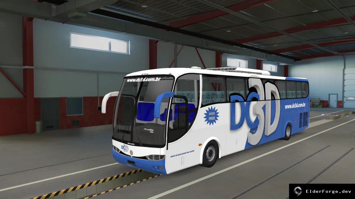 Обложка мода: Marcopolo Paradiso 1200 MB O500 RS – новый автобус для Euro Truck Simulator 2
