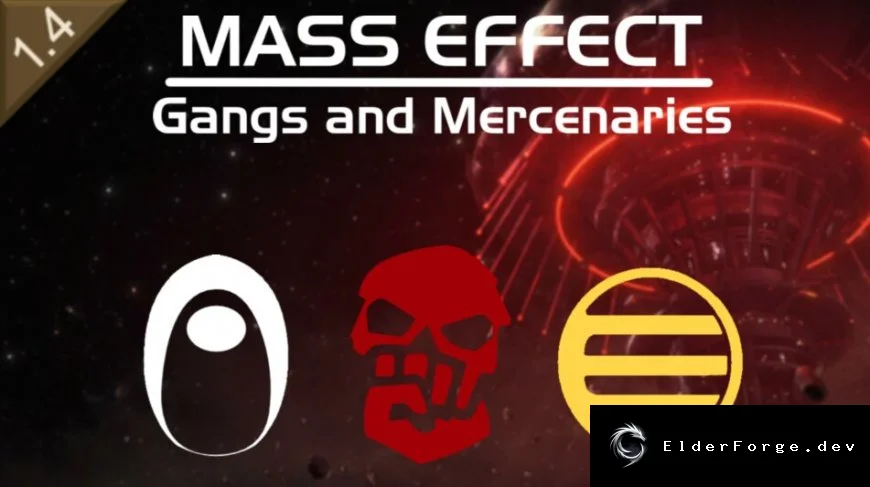 Mass Effect: Гангстерские фракции и наёмники – мод для RimWorld