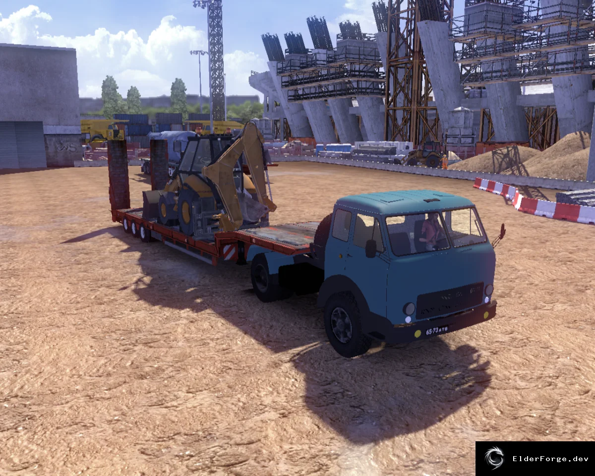 Обложка мода: MAZ 504 – новая модель грузовика для Euro Truck Simulator 2