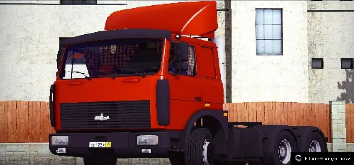 Обложка мода: MAZ 5432/6422 V5.0 – новый грузовик для Euro Truck Simulator 2