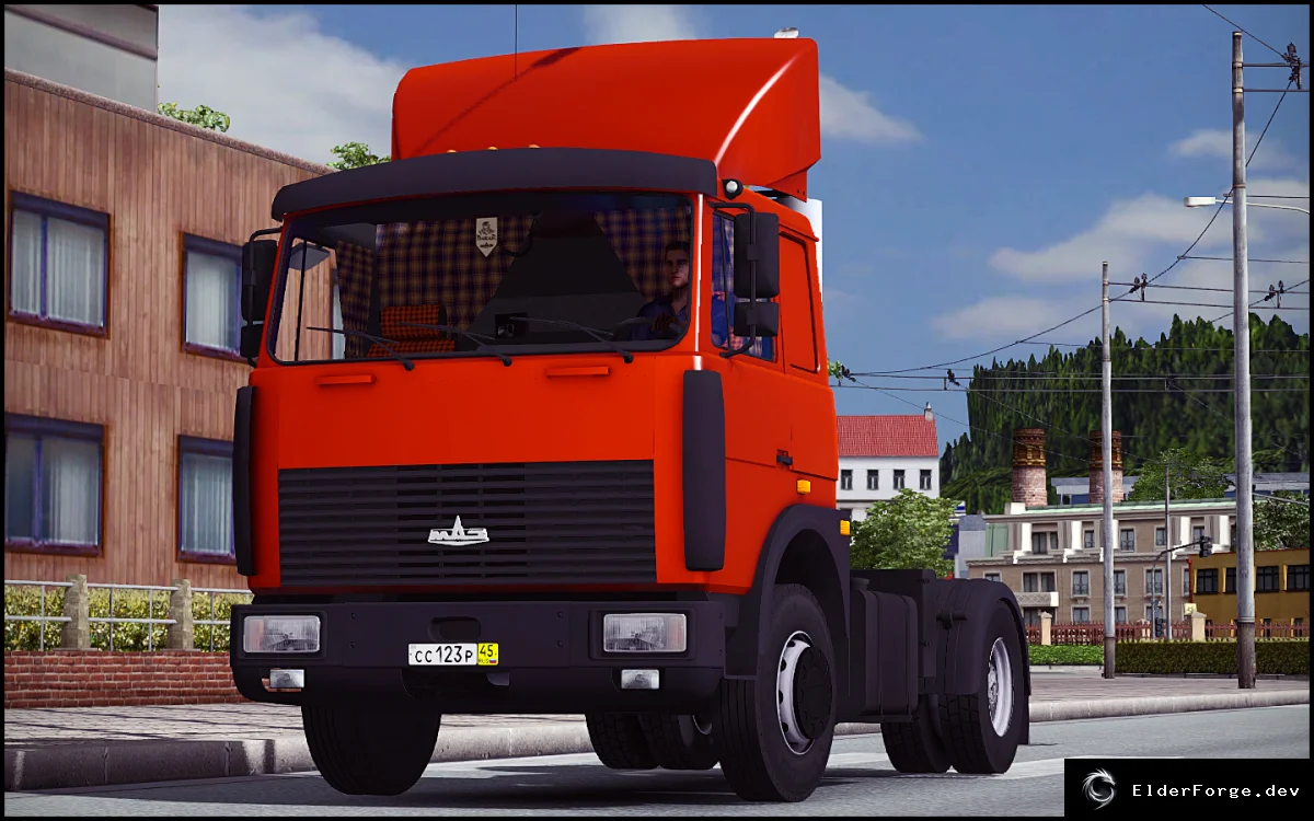 Обложка мода: MАЗ 5432‑6422 V5.03 – Полный апгрейд для Euro Truck Simulator 2