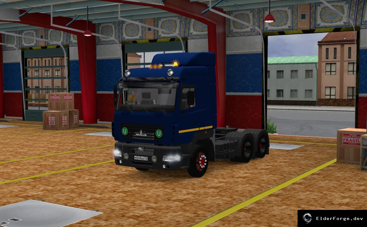 Обложка мода: MAZ 5440 А9 для Euro Truck Simulator 2 – исправленная версия 1.16