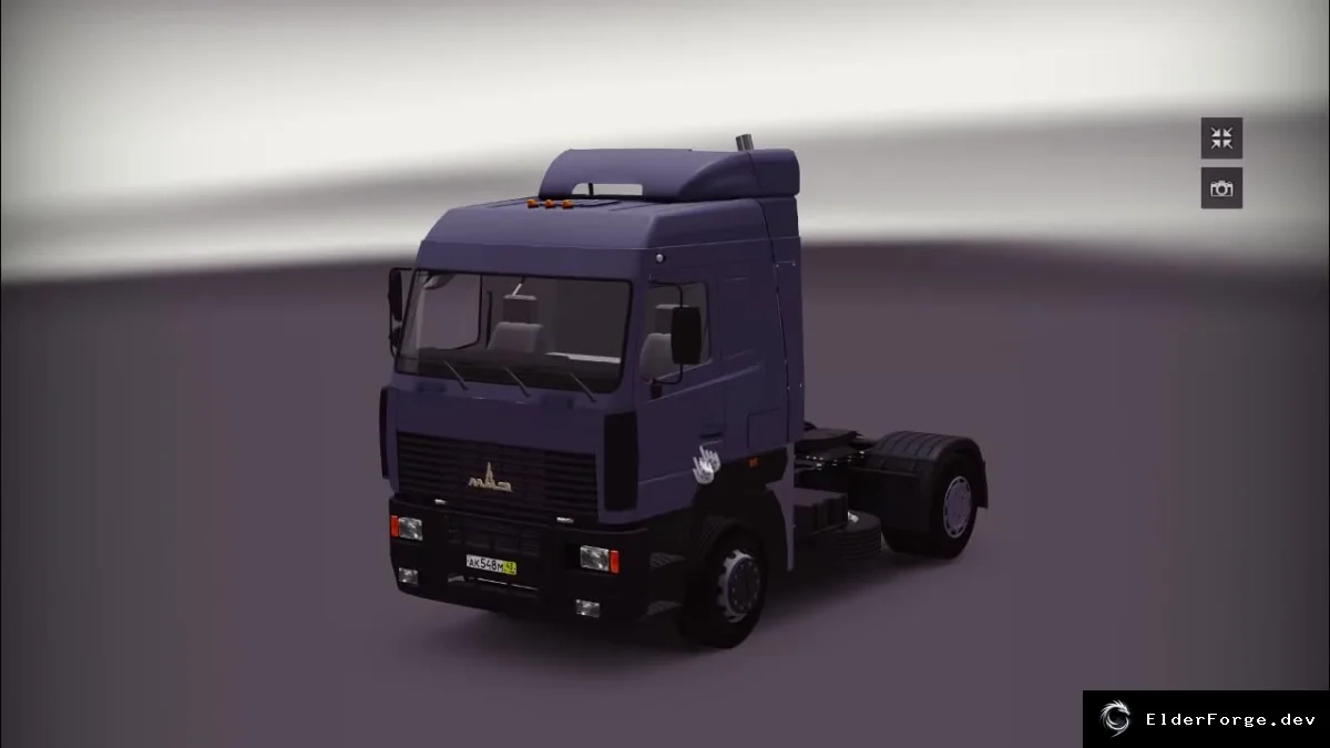 Обложка мода: MAZ 5440A – новый грузовик для Euro Truck Simulator 2
