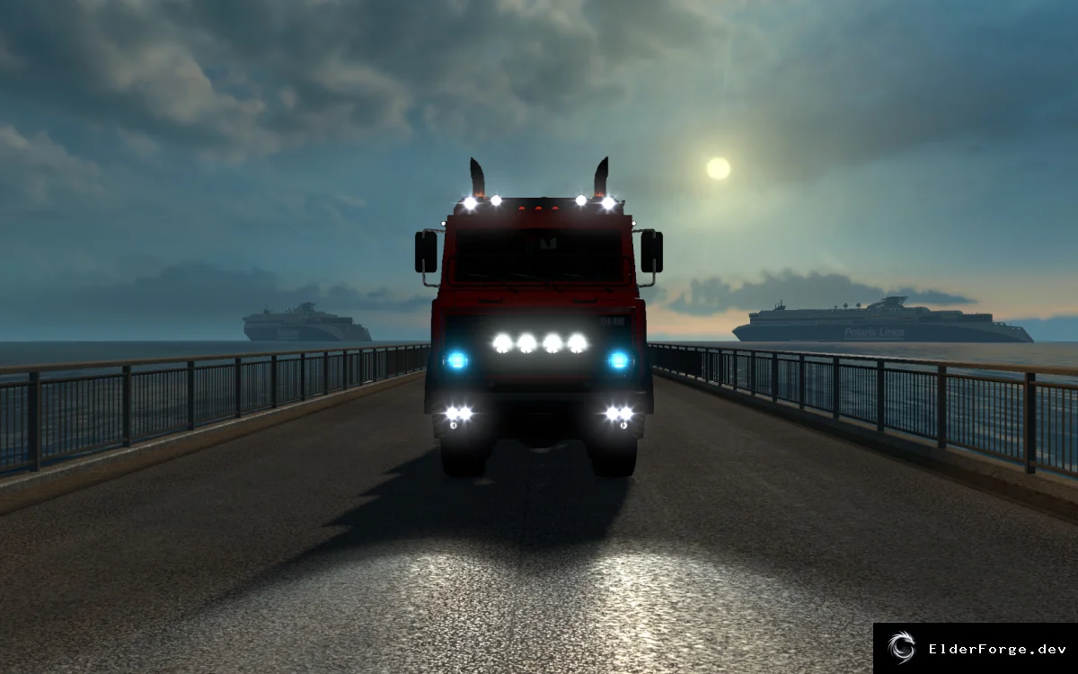 Обложка мода: Maz Prototype – автономный грузовик с уникальной физикой для ETS2