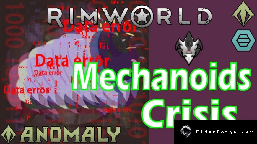 Обложка мода: Mechanoids Crisis – новые ритуалы и аномальные события для RimWorld