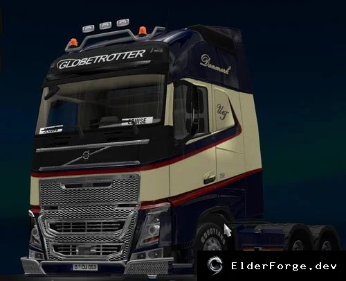 Обложка мода: Mega Tuning Mod V3 для Euro Truck Simulator 2 – полный набор тюнинга и аксессуаров