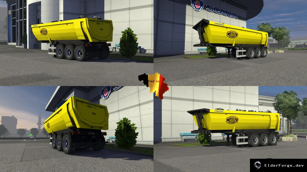 Обложка мода: Meiller Kipper – Прицеп для Euro Truck Simulator 2 (v1.32)