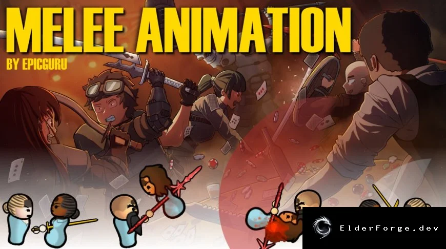 Melee Animation – детальные анимации ближнего боя для RimWorld