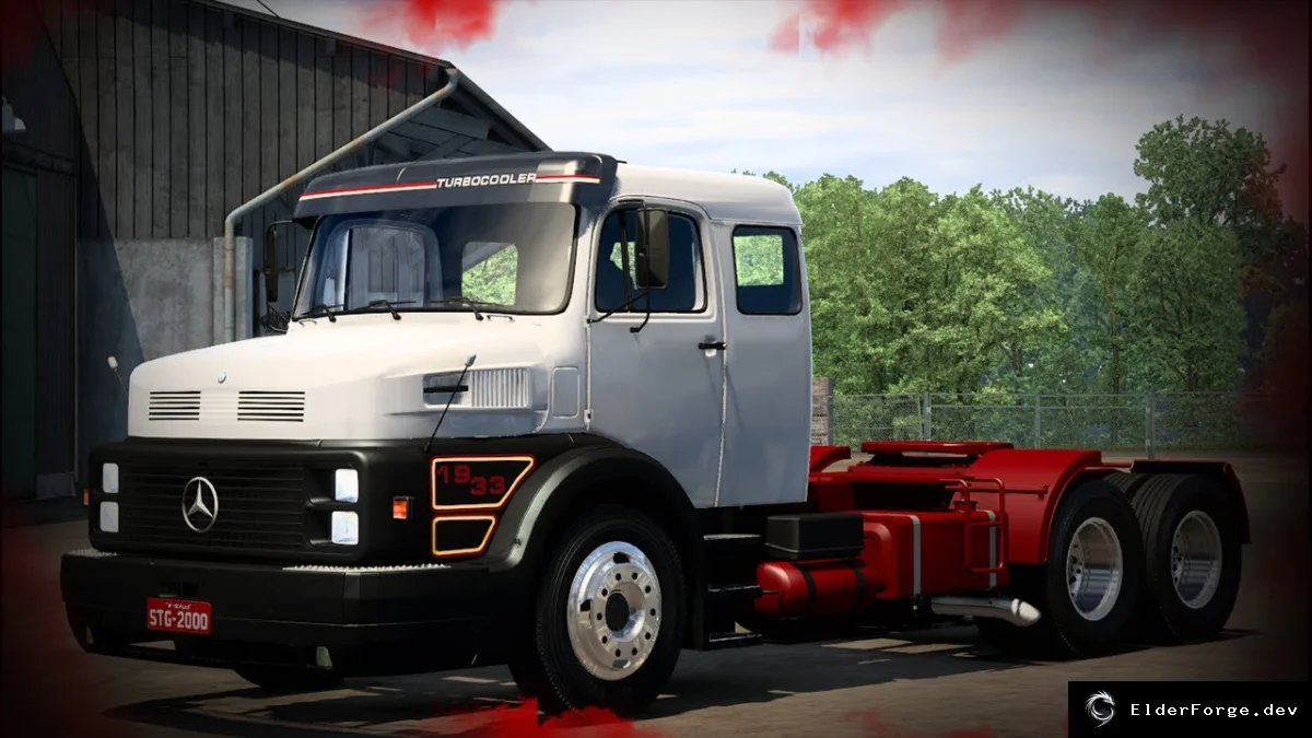 Обложка мода: Mercedes 1933 Qualified v2.0 – адаптация для Euro Truck Simulator 2 (ETS2 1.40)