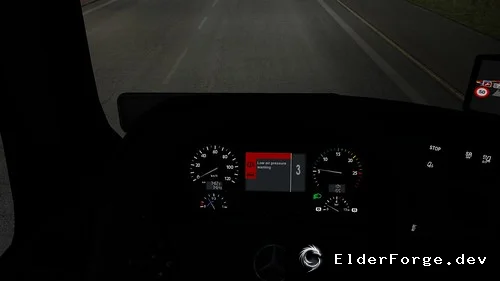 Обложка мода: Mercedes Actros MP3 Reworked для Euro Truck Simulator 2 – версия 2.8 (ETS2 1.35)