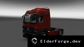 Обложка мода: Mercedes Actros MP3 Reworked – улучшенный кузов и детали для ETS2