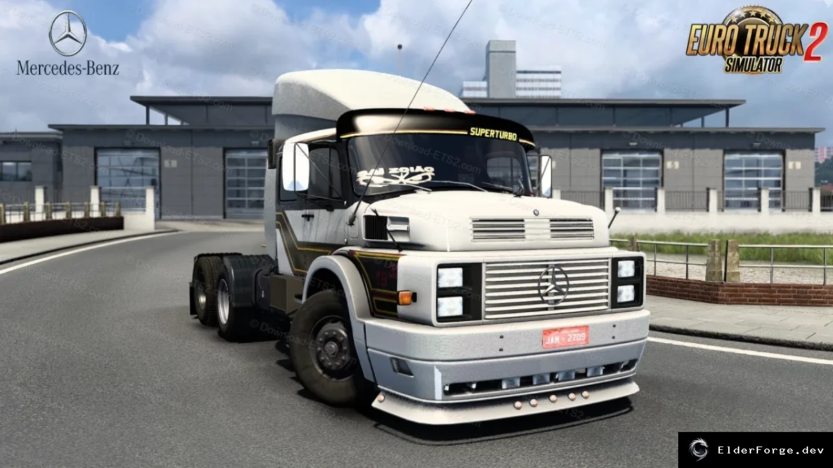 Обложка мода: Mercedes-Benz 1933 для Euro Truck Simulator 2 – классический грузовик