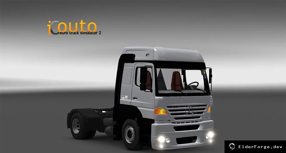 Обложка мода: Mercedes Benz 1944 – новые шасси, двигатели и интерьер для ETS2
