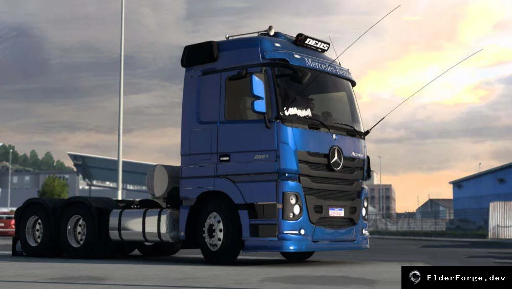 Обложка мода: Mercedes-Benz 2651 для Euro Truck Simulator 2 – полные возможности 1.45.x