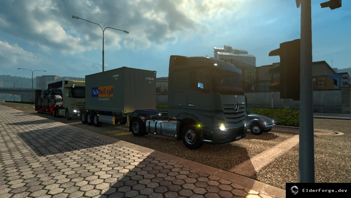 Обложка мода: Mercedes-Benz Actros 2014 – новые кабины и шасси в ETS2
