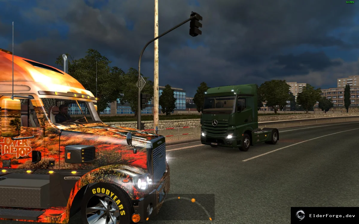 Обложка мода: Mercedes-Benz Actros 2014 v1.1 – новые кабины и шасси в Euro Truck Simulator 2