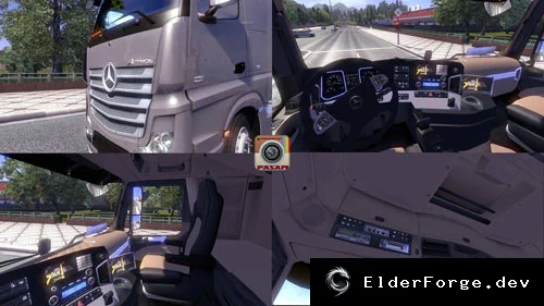 Обложка мода: Mercedes-Benz Actros MP4 для Euro Truck Simulator 2 (v1.10.x)