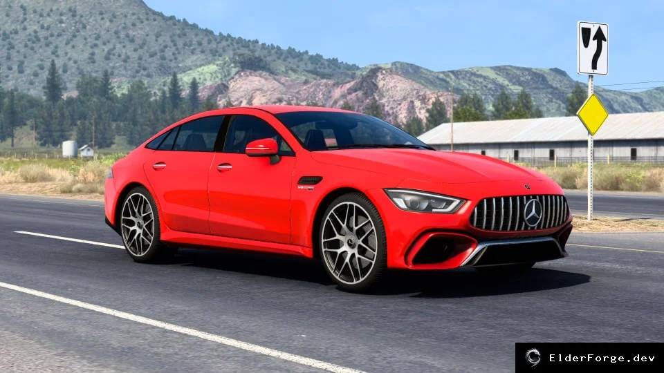 Обложка мода: Mercedes-Benz AMG GT63s E‑Performance для Euro Truck Simulator 2