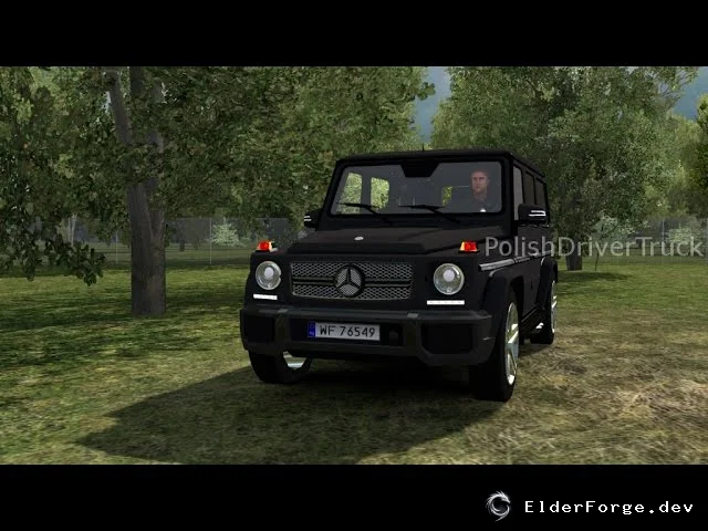 Обложка мода: Mercedes-Benz G-Class Gelandewagen для Euro Truck Simulator 2 – полный набор