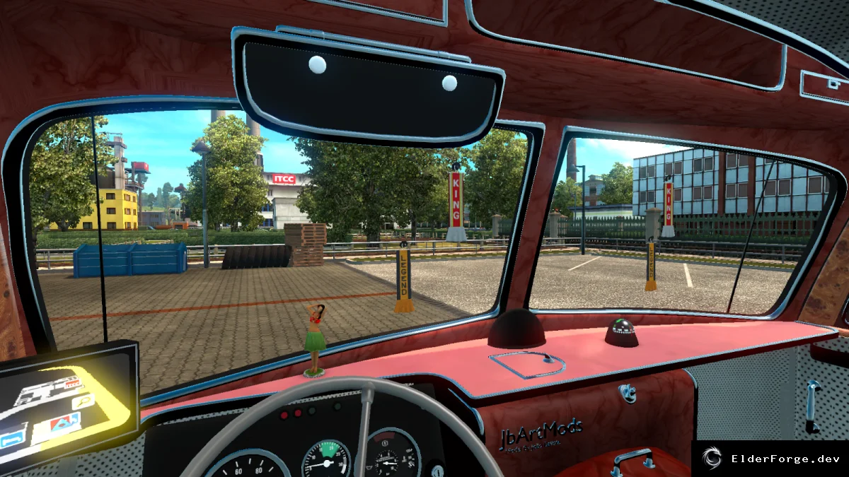 Обложка мода: Mercedes Benz LP-331 – классический грузовик для Euro Truck Simulator 2