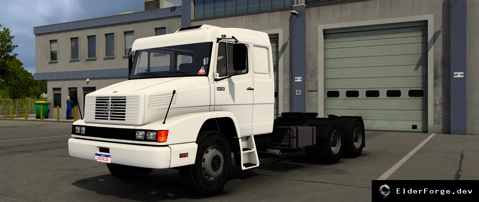 Обложка мода: Mercedes-Benz LS1935, LS1941 и LS2635 – новые грузовики для Euro Truck Simulator 2