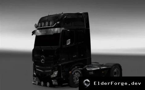 Обложка мода: Mercedes Benz MP4 1.22 – новый грузовик для Euro Truck Simulator 2