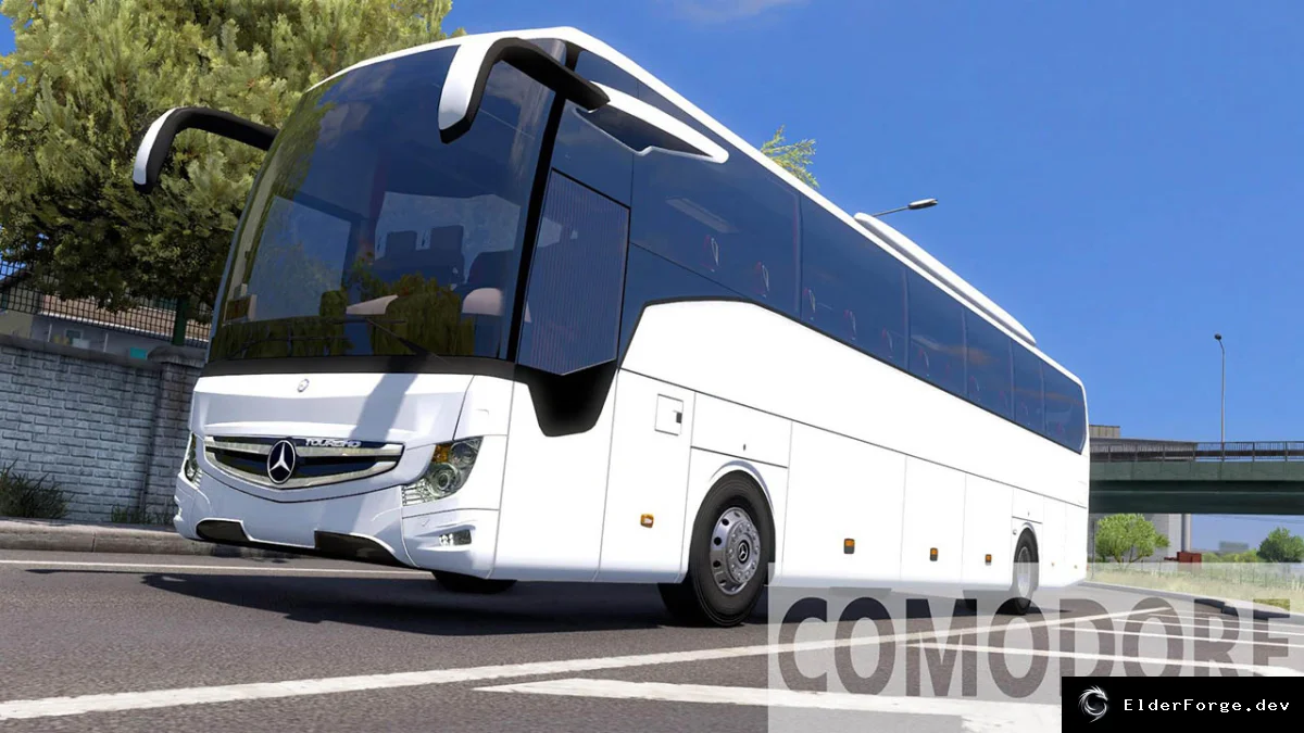 Обложка мода: Mercedes-Benz New Tourismo Edition 15‑16‑17 RHD v3.5 для Euro Truck Simulator 2 (ETS2 1.38.x)