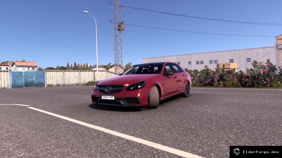 Обложка мода: Mercedes-Benz W223 S‑Class для Euro Truck Simulator 2 – реальная модель 2020‑го года