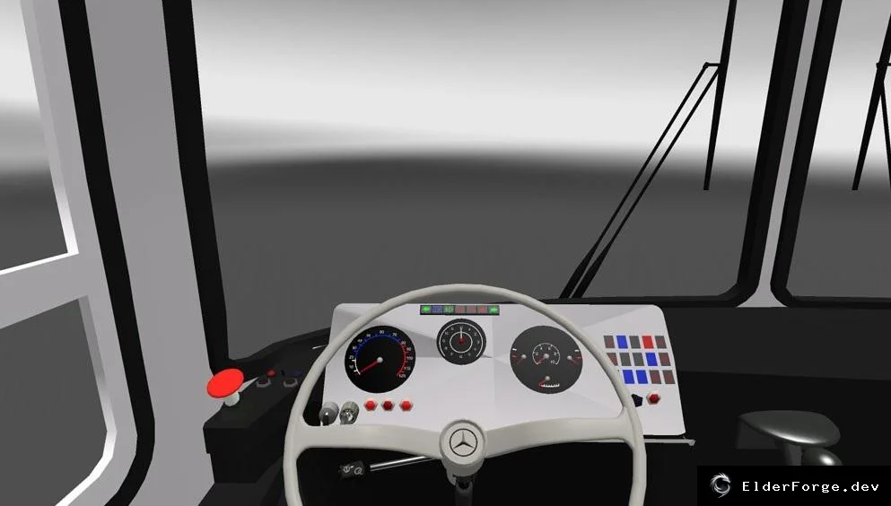 Обложка мода: Mercedes Monobloco O-362 – новый грузовик для Euro Truck Simulator 2 (ETS2)