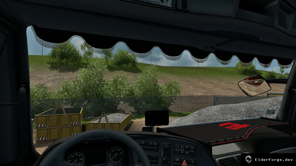 Обложка мода: Mercedes MP3 Actros 1844 – новый автопарк для Euro Truck Simulator 2