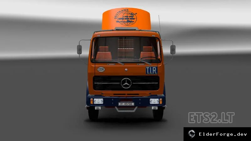 Обложка мода: Mercedes NG1631 Deutrans – новый грузовик для Euro Truck Simulator 2