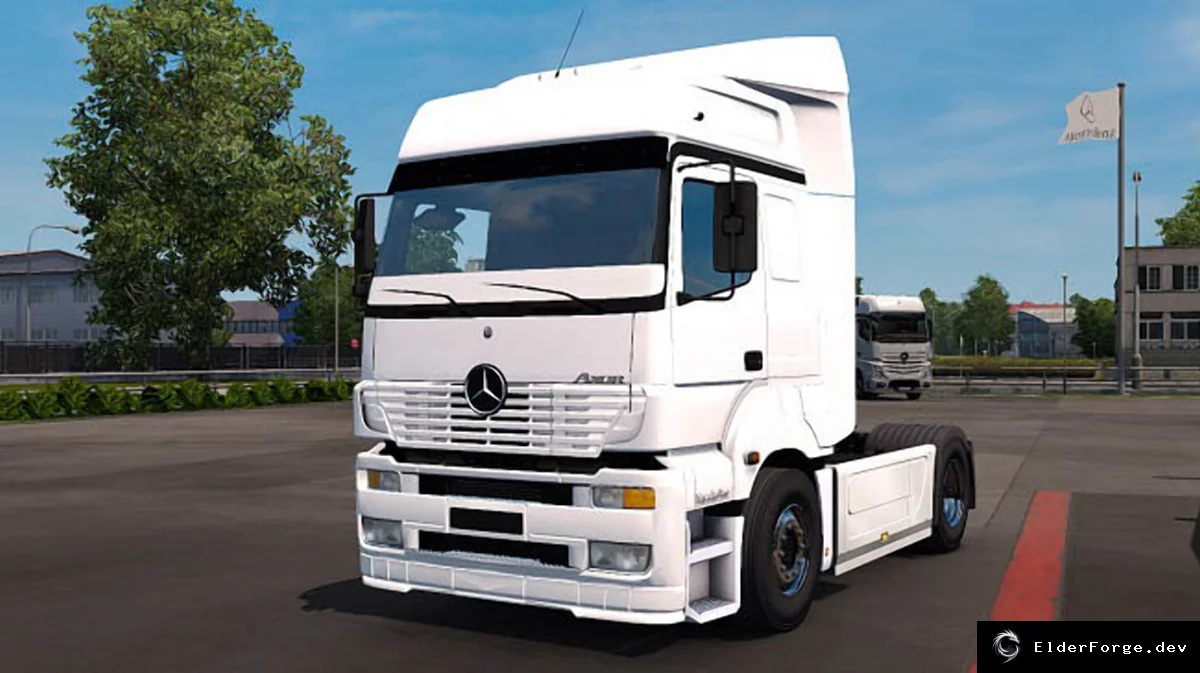 Обложка мода: Mercedes‑Benz Axor MP1 v3.0 – полная адаптация для Euro Truck Simulator 2 (ETS2) 1.40