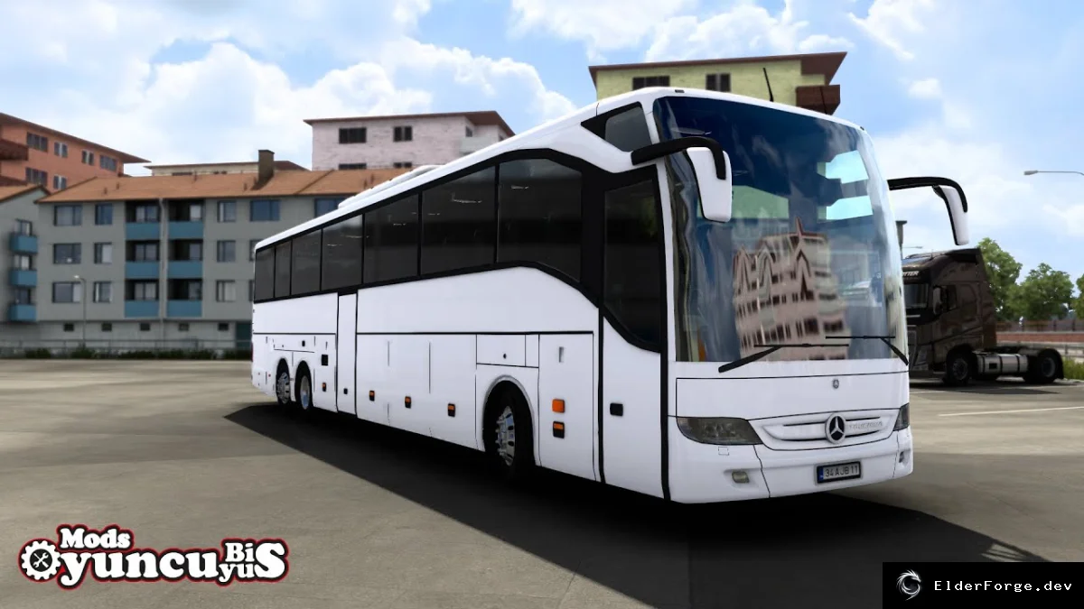 Обложка мода: Mercedes‑Benz Tourismo 17 RHD – автобус для Euro Truck Simulator 2 (ETS2) v1.2