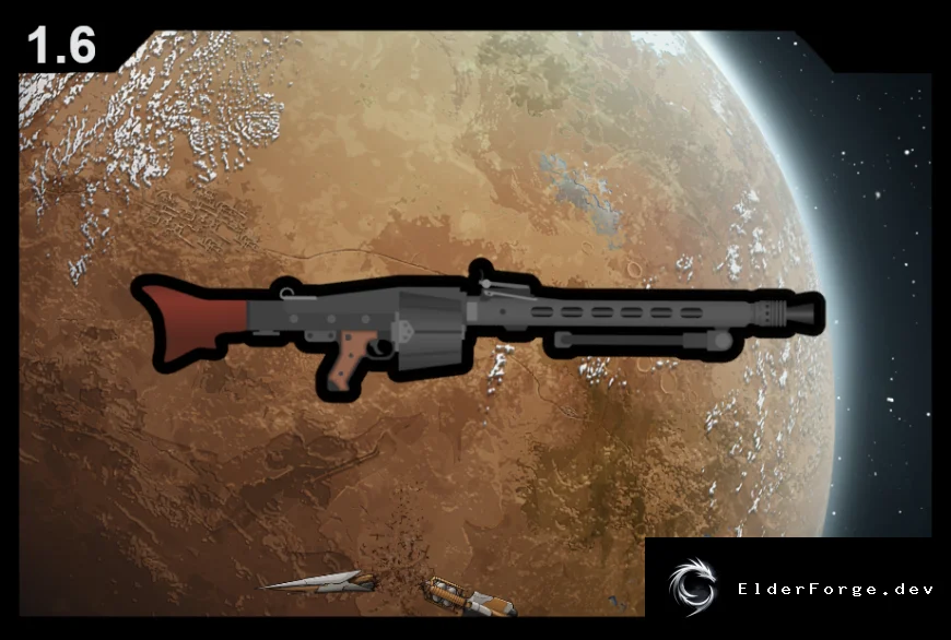 MG42 – немецкий пулемёт для RimWorld