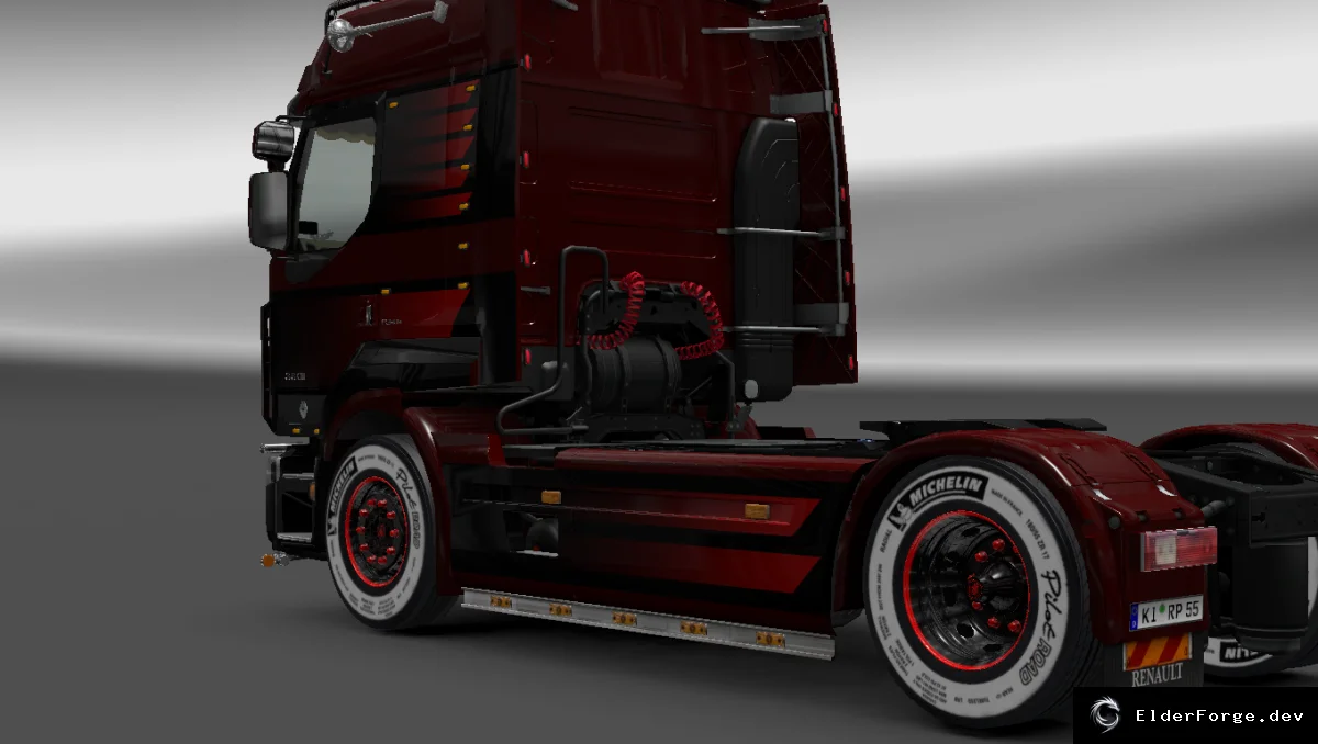 Обложка мода: Michelin Pilot Road – новые шины для Euro Truck Simulator 2