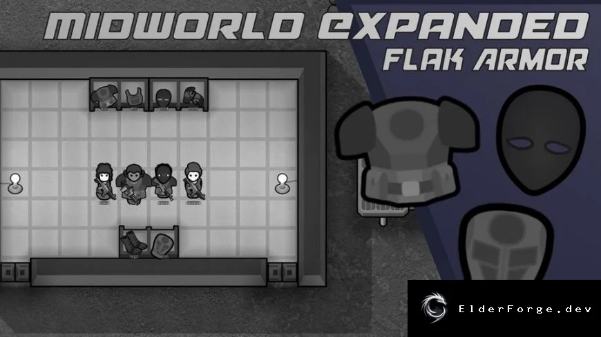 Midworld Expanded: Flak Armor – новый набор брони для RimWorld