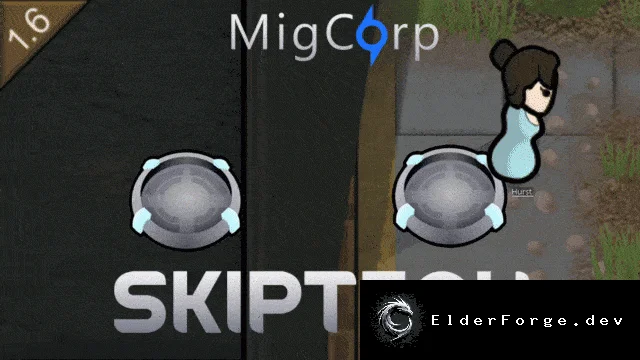 MigCorp Skiptech – мгновенные скип‑врата для RimWorld