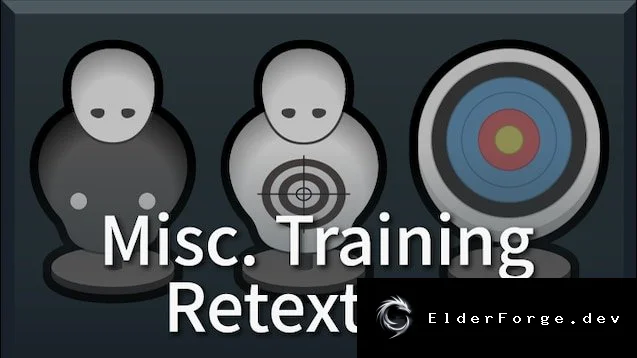 Misc Training – ретекстур целей и мишеней для RimWorld