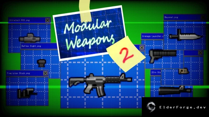 ModularWeapons 2 – настраиваемое оружие для RimWorld