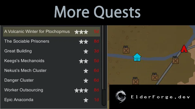 More Quests – удвоение количества квестов в RimWorld