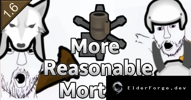 More Reasonable Mortars – улучшенный механизм остывания и прицеливания для миномётов в RimWorld