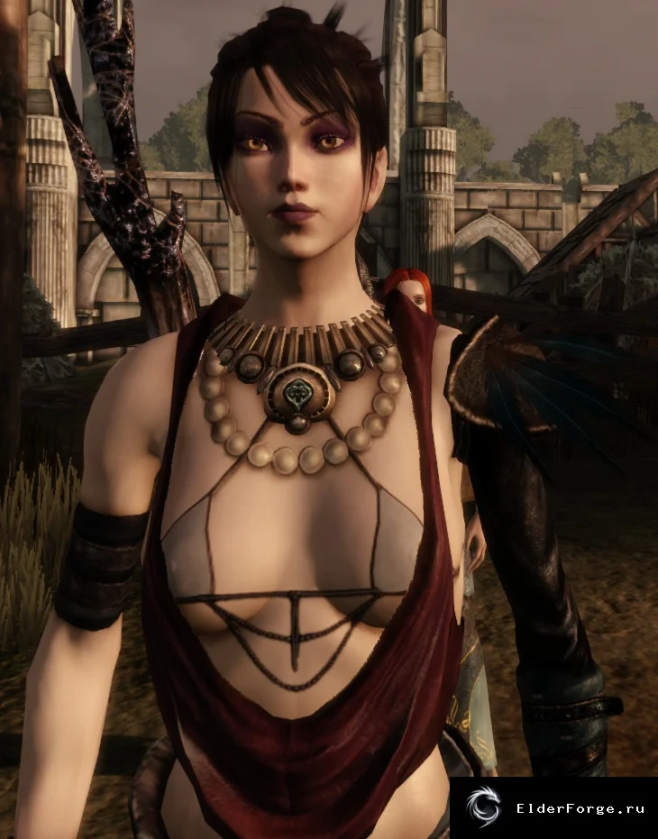 Morrigans Loose Robe – свободный наряд для морриган в Dragon Age: Origins